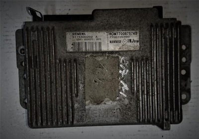 Бортовой компьютер двигателя renault hom7700875745 фото №1
