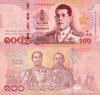 # TAJLANDIA - 100 BAHT - 2018 - P-137 - UNC