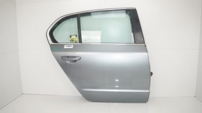 Дверь правый задняя skoda superb ii 08-13r sedan # фото №1