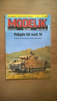 Niemiecki czołg średni PzKpfw III Ausf. M