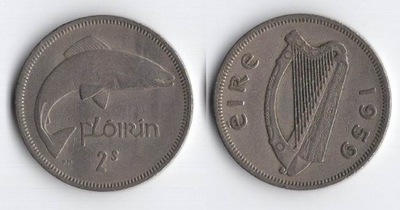 IRLANDIA 1959 1 FLORIN