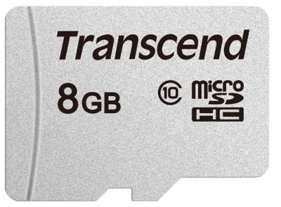 Karta pamięci Transcend 300S MicroSDHC 8 GB Class 10 TS8GUSD300S