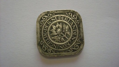 Moneta HOLANDIA - 5 CENTÓW - 1913