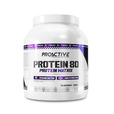 ProActive Protein 80 2250g WHITE CHOCOLATE