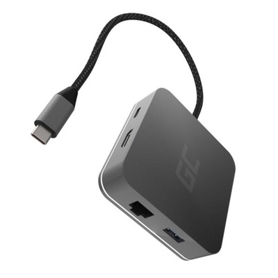 Hub USB-C GC 6w1 3xUSB 3.0, HDMI, RJ45 (Ethernet),