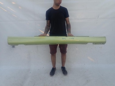 Mercedes c-kl w203 sportcoupe молдинг порог правая фото №1