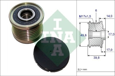 INA 535 0146 10 GENERATORIUS - SANKABA VIENAKRYPTIS 