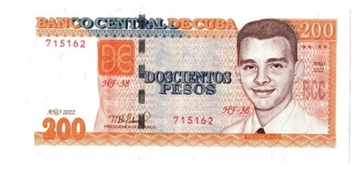 Kuba 200 peso 2022