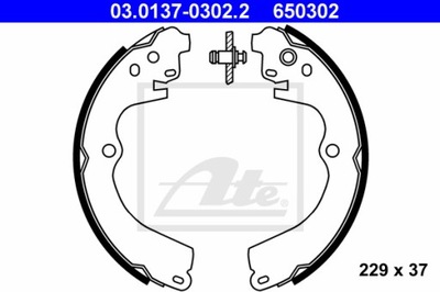 SET PADS BRAKE 03.0137-0302.2  