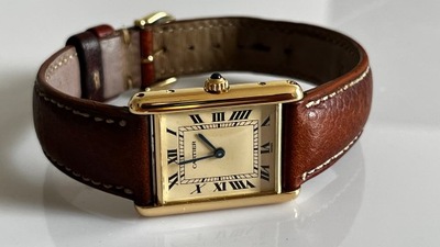 Cartier Tank Louis złoto 18k KOMPLET ST. BDB SKLEP