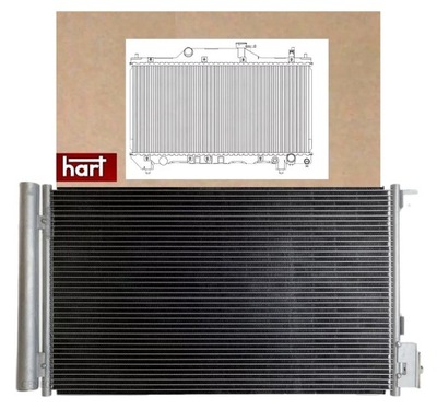 HART RADIATOR FOR KLIMAT.POLO 94- 606211 - milautoparts-fr.ukrlive.com