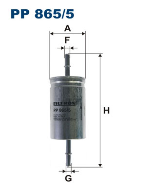 FILTRO COMBUSTIBLES FILTRON PP865/5 PP8655  