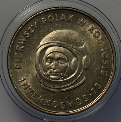 20 zł 1978 PIERWSZY POLAK W KOSMOSIE INTERKOSMOS