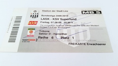 bilet LASK Linz (Austria)