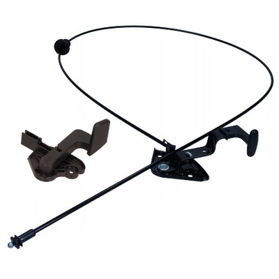 Трос капот+ ручка открывания капот audi a4 b5 фото №1