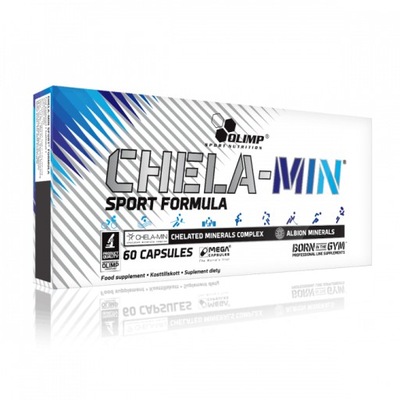 OLIMP CHELA-MIN SPORT 60kaps MINERALY MAGNEZ POTAS