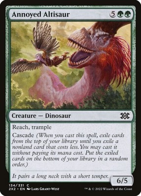 MtG: Annoyed Altisaur (2X2)