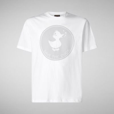 Save The Duck Koszulka Męska Pepo White XXL