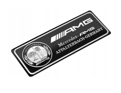 MERCEDES AMG INSIGNIA NALEPKA EMBLEMA AFFALTERBACH  