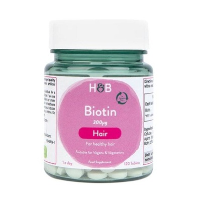 Biotyna 300mcg 120 tabletek Holland & Barrett