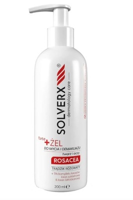 Solverx Rosacea Forte - żel do mycia twarzy