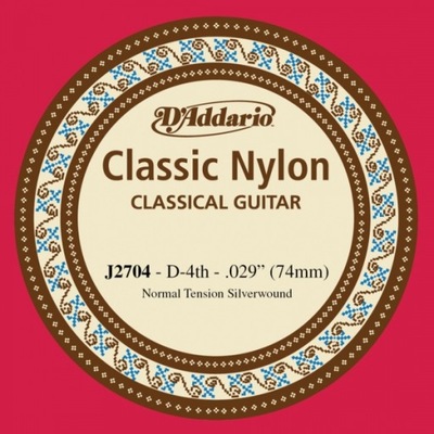 D'Addario J2704 D-4 struna do gitary klasycznej