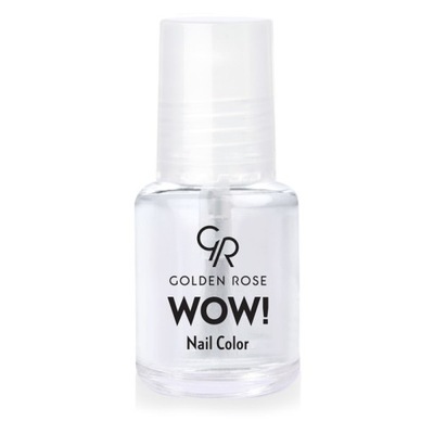 Lakier do paznokci WOW NAIL CLEAR Golden Rose