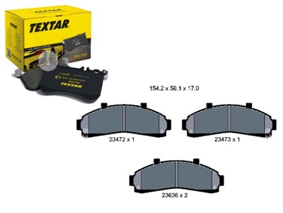 Гальмівні колодки гальмівні ford explorer 4.0 v6 4wd u2 фото №1