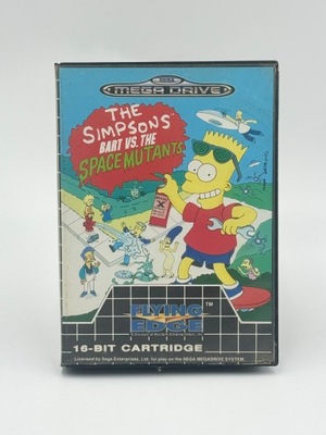 Gra Sega Megadrive The Simpsons