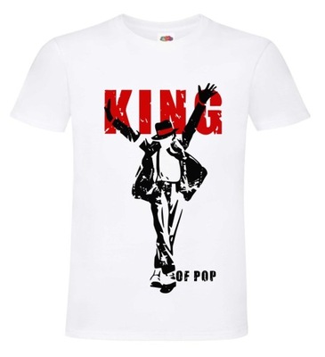 Michael Jackson Bad King Of POP koszulka