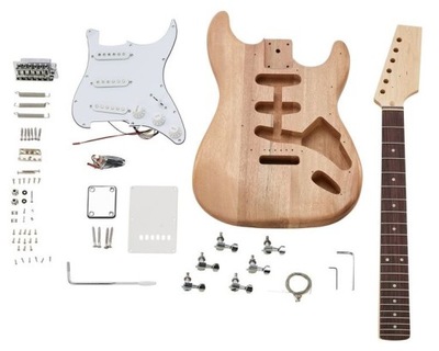 Gitara elektryczna DIY Harley Benton Kit ST-Style