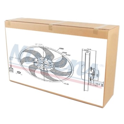 Nissens 85934 вентилятор, охлаждение двигателя фото №1