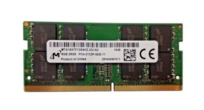 Pamięć RAM DDR4 Micron 2133MHz 8GB SO-DIMM