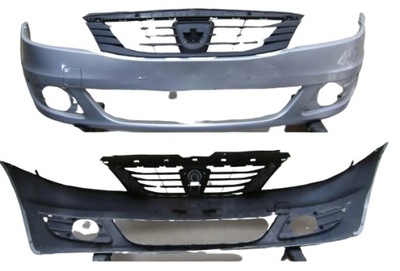 Бампер перед передний dacia logan lift фото №1