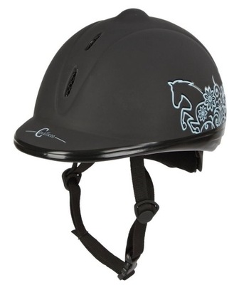 Kask jeździecki 52cm - 55cm Covalliero Kids