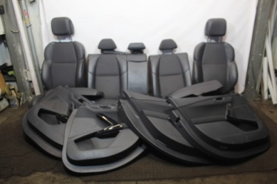Сидіння заднє сидіння обшивки комплект peugeot 508 i lift фото №1