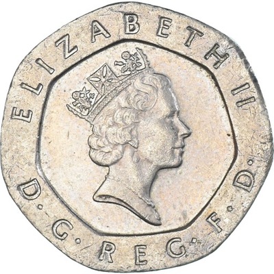 Moneta, Wielka Brytania, 20 Pence, 1997
