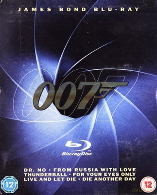 007 JAMES BOND KOLEKCJA BOX 6 BLU RAY