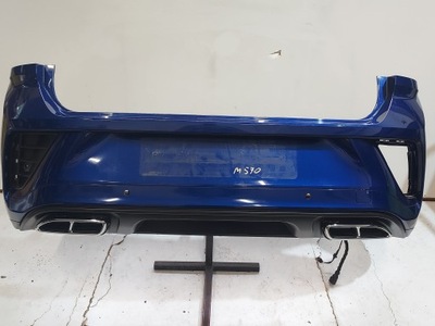 Бампер vw t-roc lift r-line 2ga задня m570 джгут фото №1