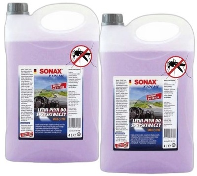 LETNI РІДИНА DO ОМИВАЧА SONAX XTREME NANO 2 ШТУКИ