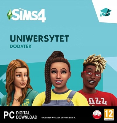 The Sims 4 Uniwersytet DODATEK / Klucz EA