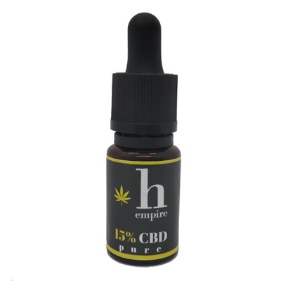 Olejek konopny CBD 15% PURE 10ml Hempire