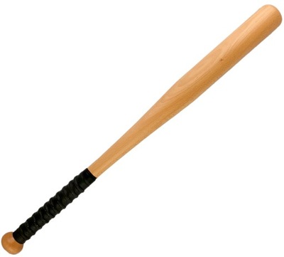 BASEBALLOVÁ PALICA DREVENÁ 34" / 86 cm PRÍRODNÁ BASEBALLOVÁ PALICA