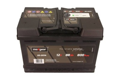 BATERÍA 12V 88AH/800A L - 278X175X190 Z OCZKIEM KONTROLNYM 85-0014  