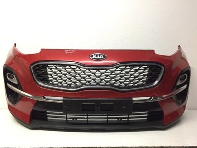 Бампер перед kia sportage iv lift колір a9 фото №1