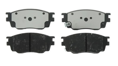 KLOCEK BRAKE SET FRONT (WITH AKUSTYCZNYM SENSOR ZUZYCIA) MAZDA 6 1.8  