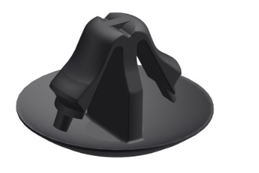 Кронштейн шумоізоляція капот mercedes a0019880325 фото №1