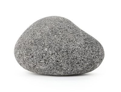 Lawa czarna otoczaki pebbles 15-20cm 1kg