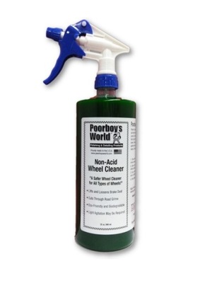 Poorboy’s World - Non-Acid Wheel Cleaner 946ml - Bezpieczny Środek Do Felg