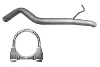 Труба кінцева ford transit connect 1.8 tdci nowa фото №1